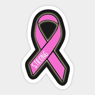 Breast Cancer Strong Sticker